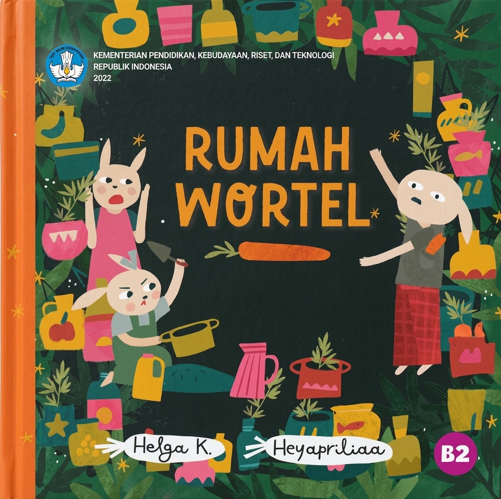 Cover buku Rumah Wortel